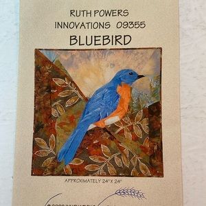 Quilt Pattern-Ruth Powers Innovations 09355 Bluebird-24" by 24"